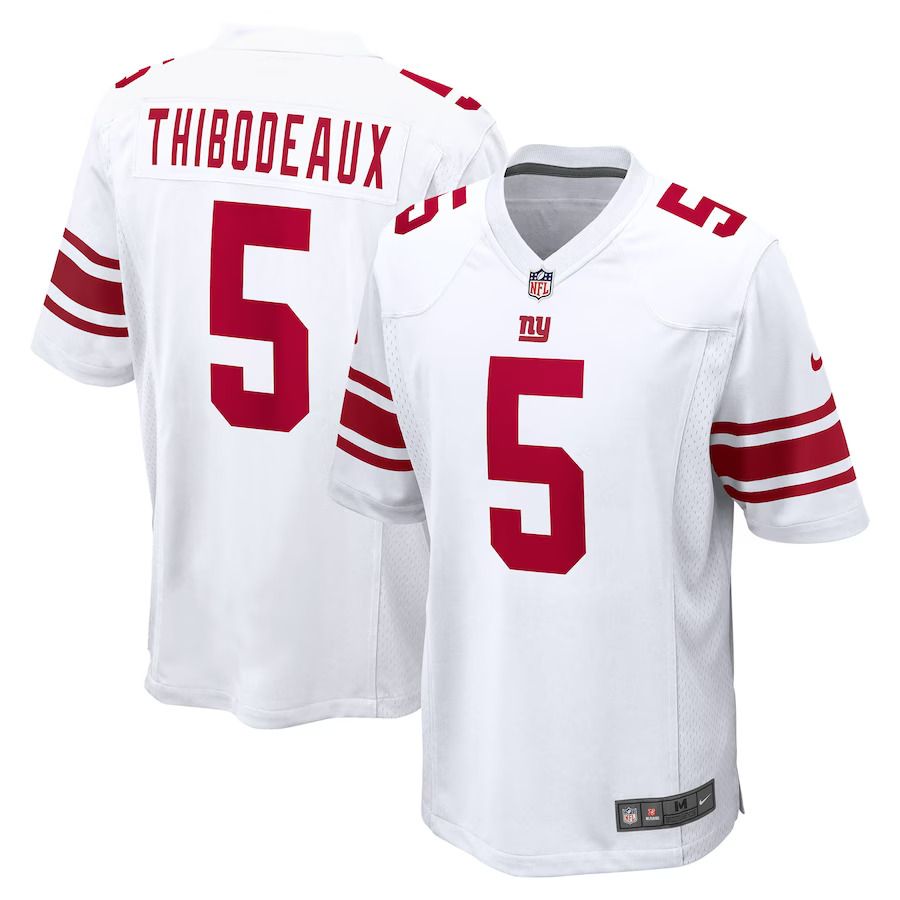 Men New York Giants 5 Kayvon Thibodeaux Nike White Player Game NFL Jersey